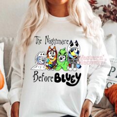 The Nightmare Before Bluey Halloween Shirt
