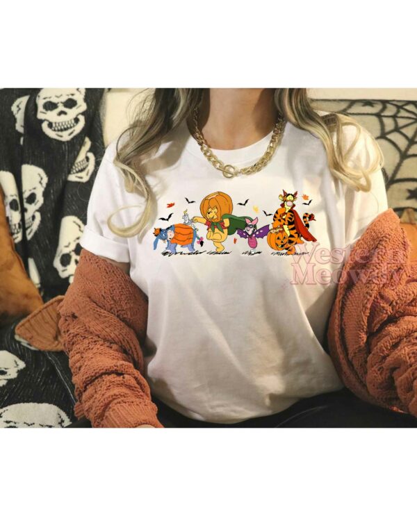 Winnie The Pooh Friends Halloween Sweatshirt