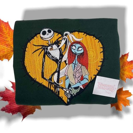 Nightmare Before Christmas – Sally and Jack Couple Sweatshirt