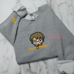 Cute Harry Potter Embroidered Sweatshirt
