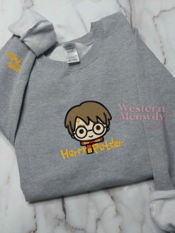 Cute Harry Potter Embroidered Sweatshirt