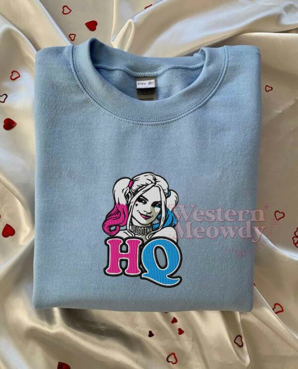Harley Quinn Embroidered Sweatshirt