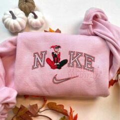 Harley Quinn Joker Embroidered Sweatshirt