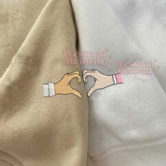 Rapunzel & Flynn ver3 Couple Embroidered Sweatshirt