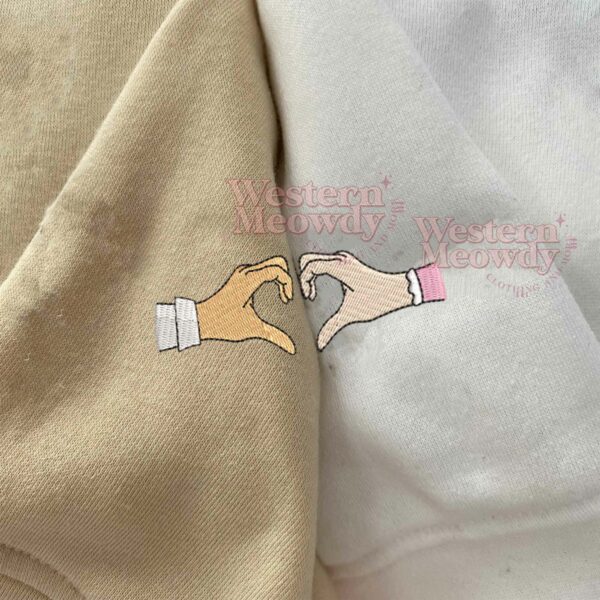 Rapunzel & Flynn ver3 Couple Embroidered Sweatshirt