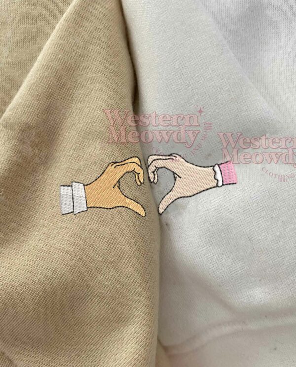 Rapunzel & Flynn ver3 Couple Embroidered Sweatshirt