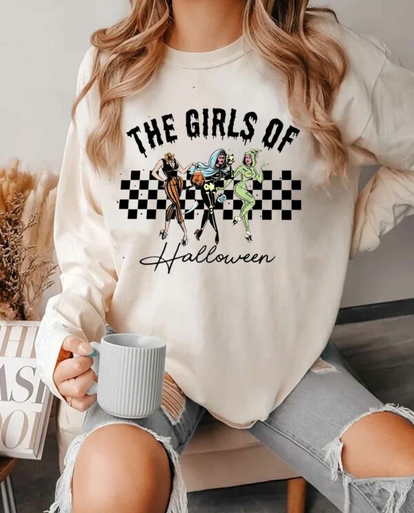 The Girls Of Halloween Ghouls Girls Shirt