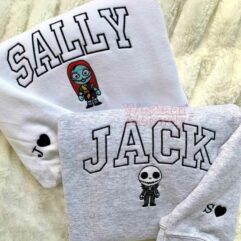 Sally Jack Nightmare Before Christmas – Couple Sweatshirt