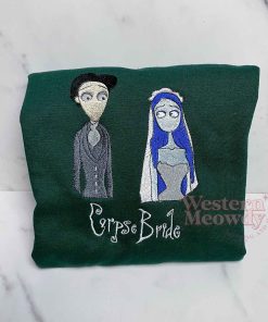 Corpse Bride Emily And Victor Couple Sweatshirt