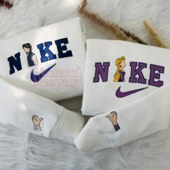 Rapunzel & Flynn Embroidered Sweatshirt