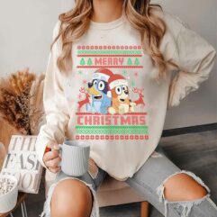 Bluey Merry Christmas Sweatshirt