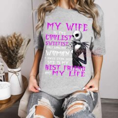 Jack Skeleton Love Wife Halloween Shirt
