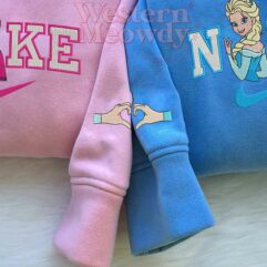 Elsa And Anna Frozen Couple Sweatshirt