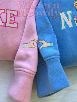 Elsa And Anna Frozen Couple Sweatshirt