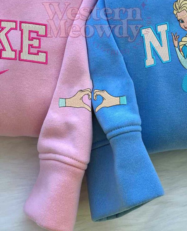 Elsa And Anna Frozen Couple Sweatshirt
