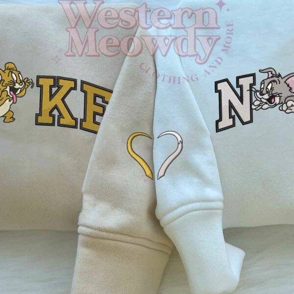 Tom And Jerry Couple Ver6 Sweatshirt