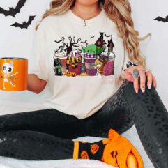 Harry Potter Stars War Coffee Cups Sweatshirt