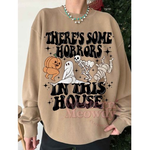 There’s some horrors in this house halloween shirt