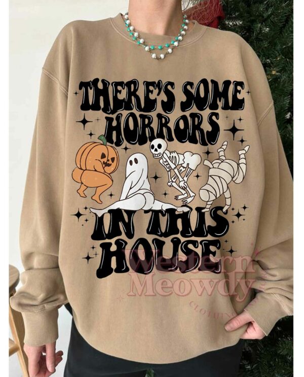 There’s some horrors in this house halloween shirt