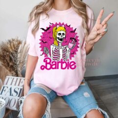 Barbie Skeleton Halloween Shirt Barbie Skeleton Halloween Shirt