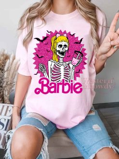 Barbie Skeleton Halloween Shirt