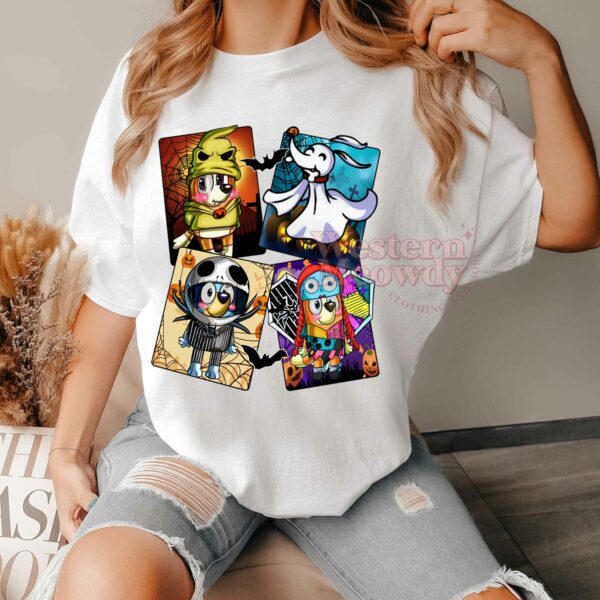 Bluey The Nightmare Before Christmas Shirt