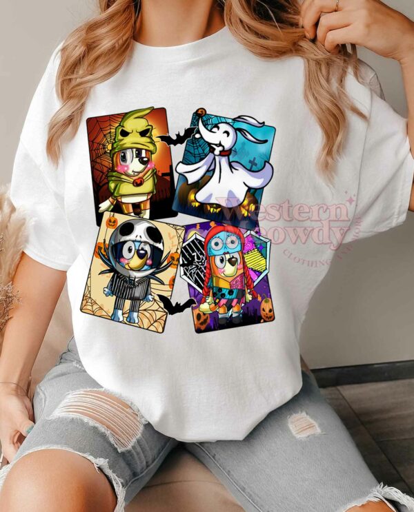 Bluey The Nightmare Before Christmas Shirt