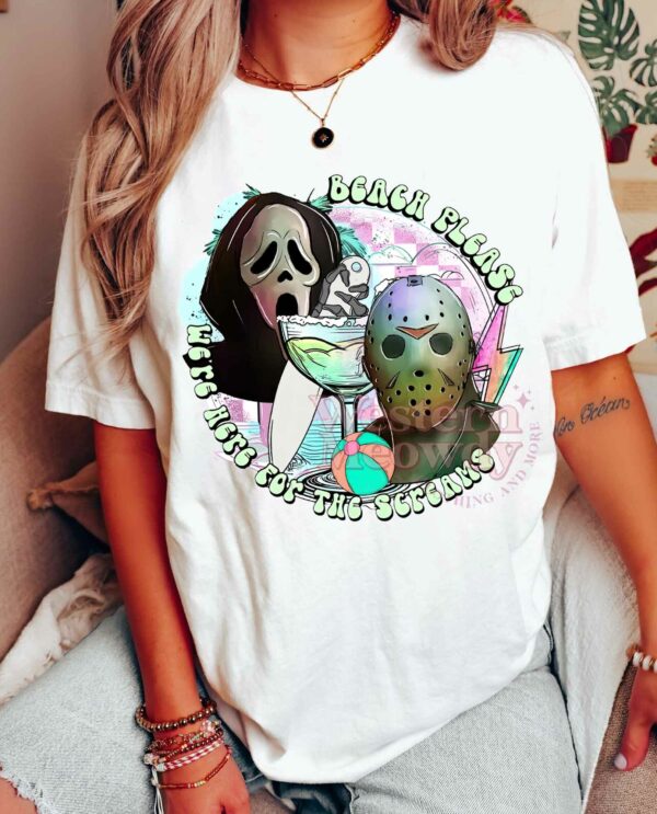 Michael Myers And Scream Halloween Killer Shirt