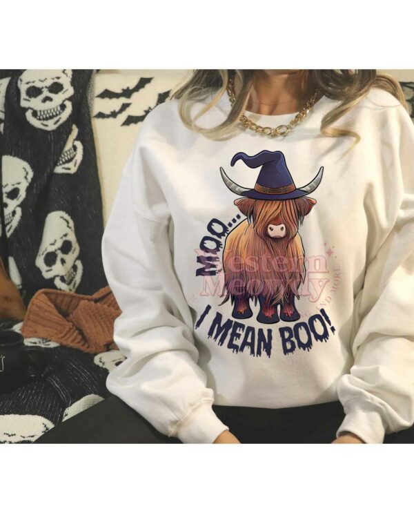 Moo I Mean Boo Halloween Shirt