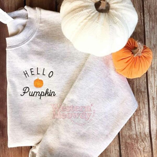 Hello Pumpkin Sweatshirt