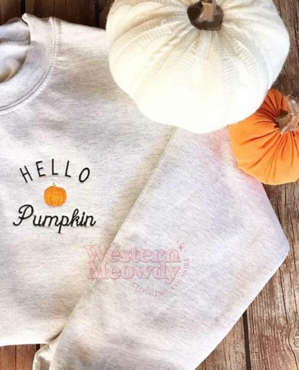 Hello Pumpkin Sweatshirt