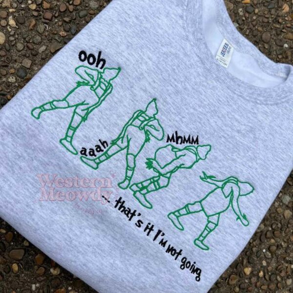 Grinch Christmas That’s It I’m Not Going Sweatshirt
