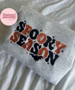 Spooky Season Embroidered Sweatshirt