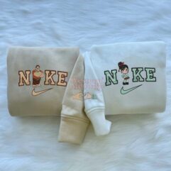Vanellope and Ralph Couple Embroidered Sweatshirt