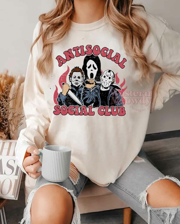 Anti Social Social Club Halloween Killer Shirt