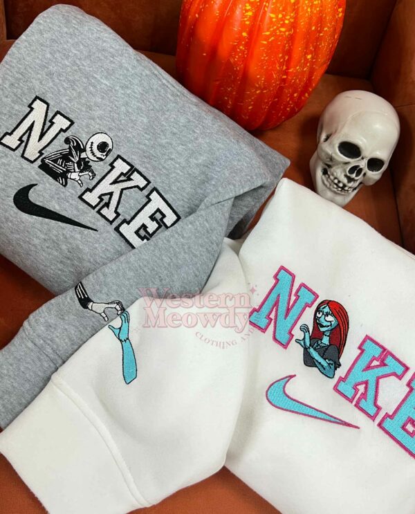 Nightmare Before Christmas Sally Jack Ver2 Couple Sweatshirt