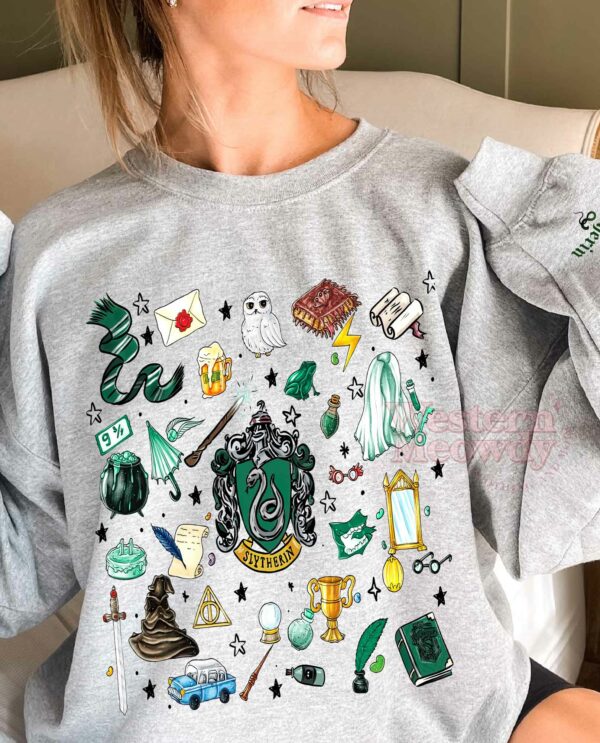 Slytherin House Things – Harry Potter Sweatshirt