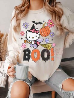 Hello Kitty Spooky Boo Halloween Shirt