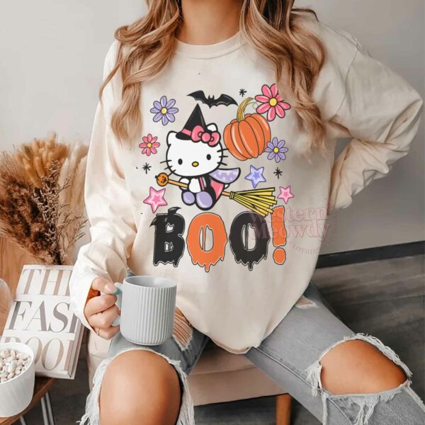 Hello Kitty Spooky Boo Halloween Shirt