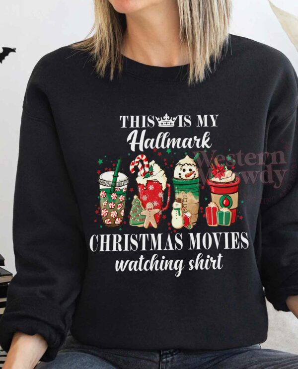 Hallmark Christmas Movies Watching Sweatshirt