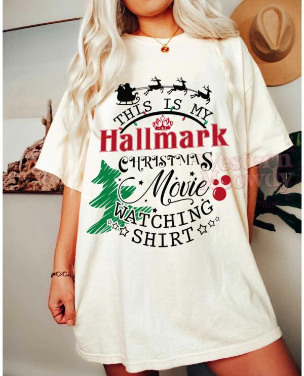 This’s my Hallmark Christmas Movies Watching Sweatshirt