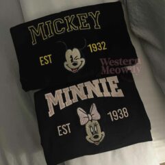 Mickey and Minnie Couple V2 Sweatshirt