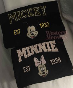 Mickey and Minnie Couple V2 Sweatshirt