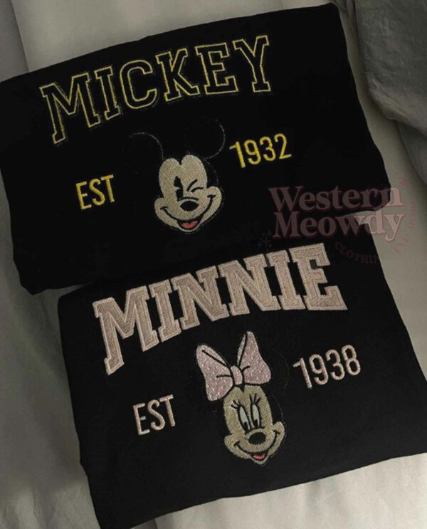 Mickey and Minnie Couple V2 Sweatshirt
