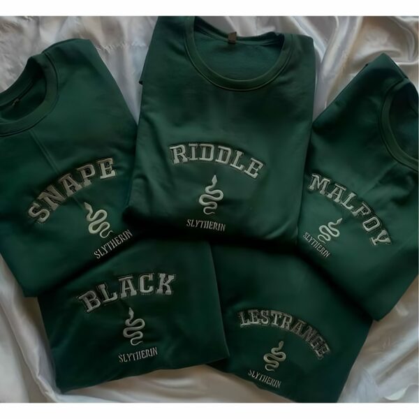 Slytherin House Snape Malfoy Riddle – Harry Potter Sweatshirt