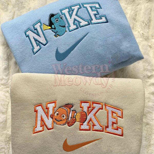 Nemo And Doris v2 Couple Sweatshirt