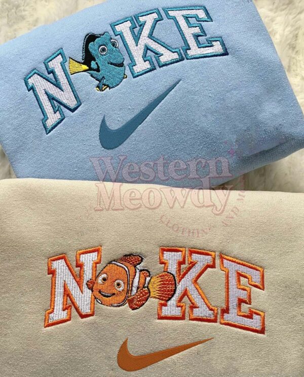 Nemo And Doris v2 Couple Sweatshirt