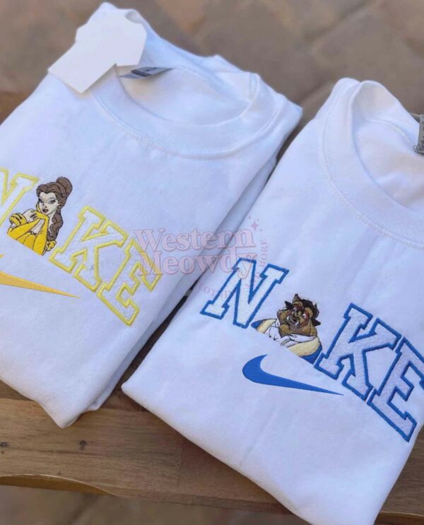 Beauty And The Beast Ver2 Couple Sweatshirt