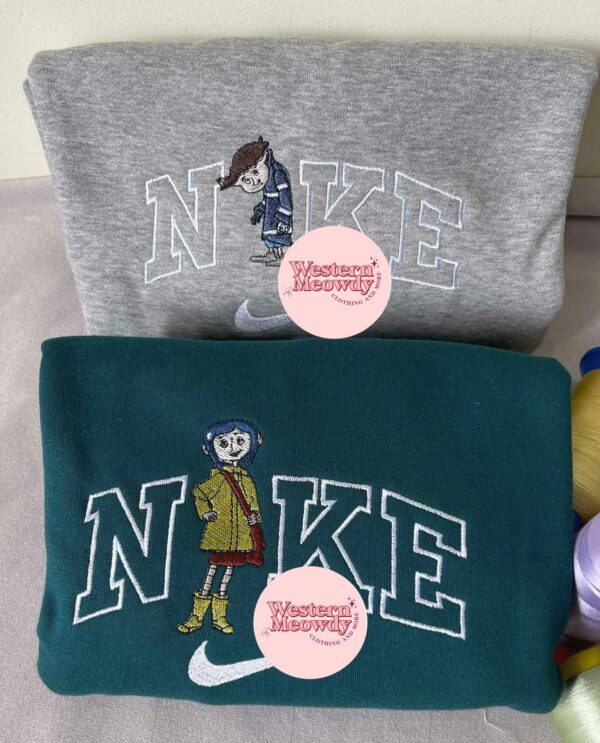 Coraline and Wybie Couple Sweatshirt