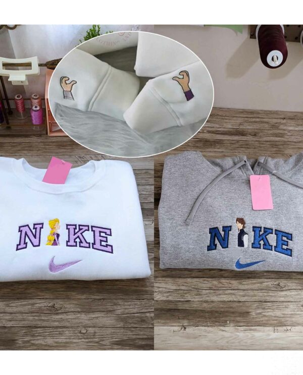 Rapunzel & Flynn Ver2 Embroidered Sweatshirt